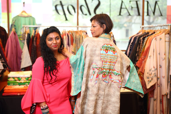 Kimono Zulu Artist Collaboration x Janavi Folmsbee Reimagined Vintage Kimono